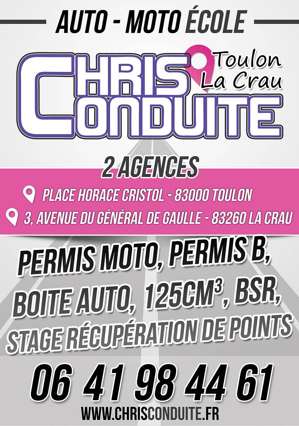 auto moto ecole chris conduite toulon la crau